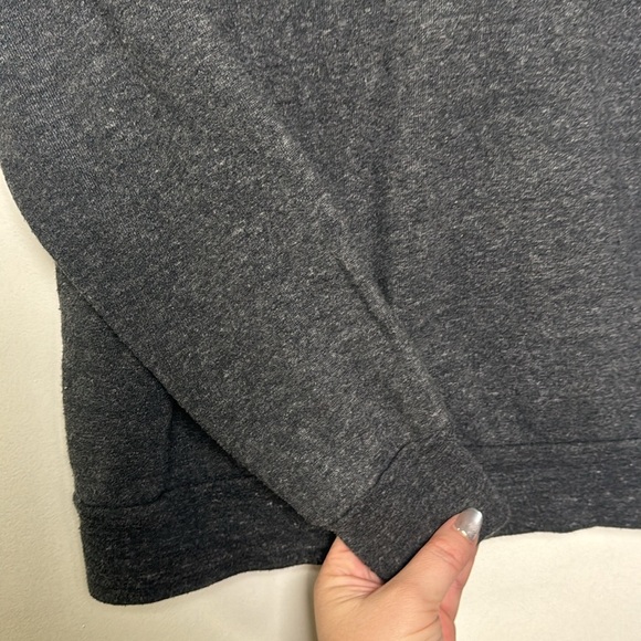 The Home Edit ROYGBIV Rainbow Pride Cozy Grey Crew Neck Sweatshirt Size Medium - Picture 4 of 7